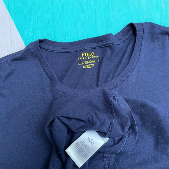 Mens Navy Blue Ralph Lauren Tshirt - Picture 3 of 4